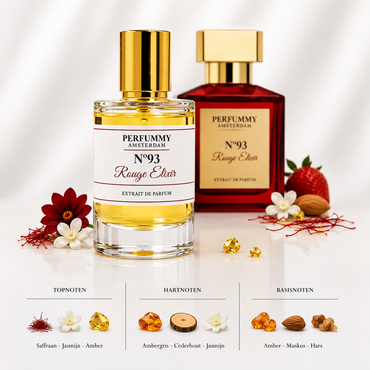 Nº 93 Rouge Elixer | Amber Saffraan Extrait
