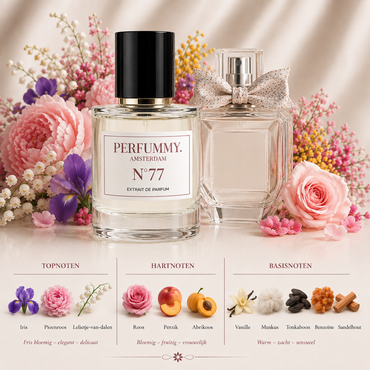Nº 77 Rose Amsterdam | Bloemig Damesparfum Extrait