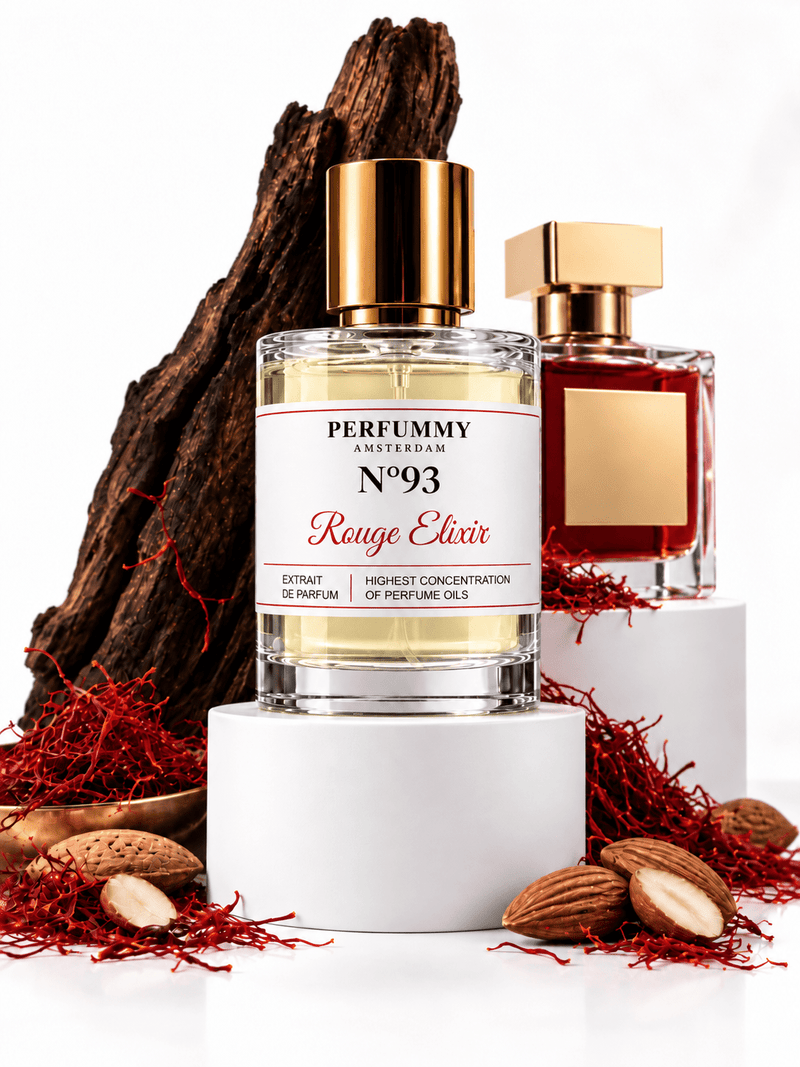 Nº 93 Rouge Elixir Inspired by Baccarat Rouge 540 | Amber Saffraan Extrait